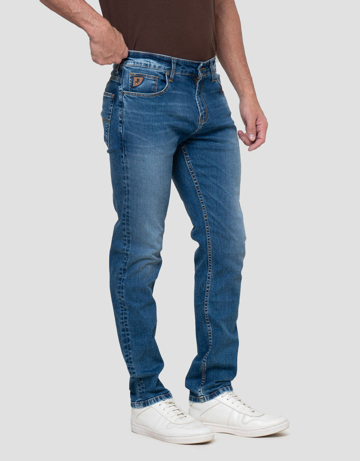 Lois Slim Stretch Fit Celana Denim Sls2502D Pria