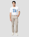 Lois Comfort Celana Chinos Slim Fit Pria
