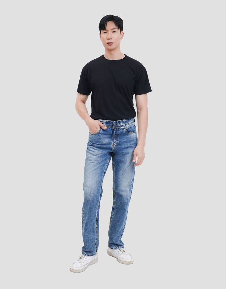 Lois BFS2501D Celana Straight Jeans Pria
