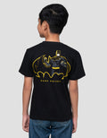Character Batman Logo Dpn Blkg Kaos Anak Laki-laki