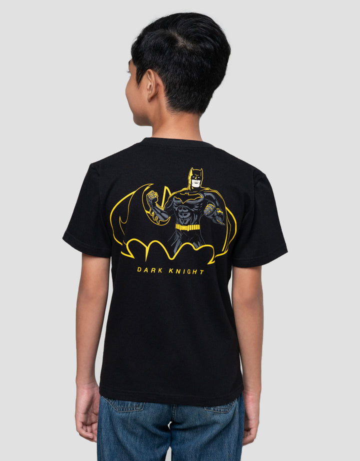 Character Batman Logo Dpn Blkg Kaos Anak Laki-laki