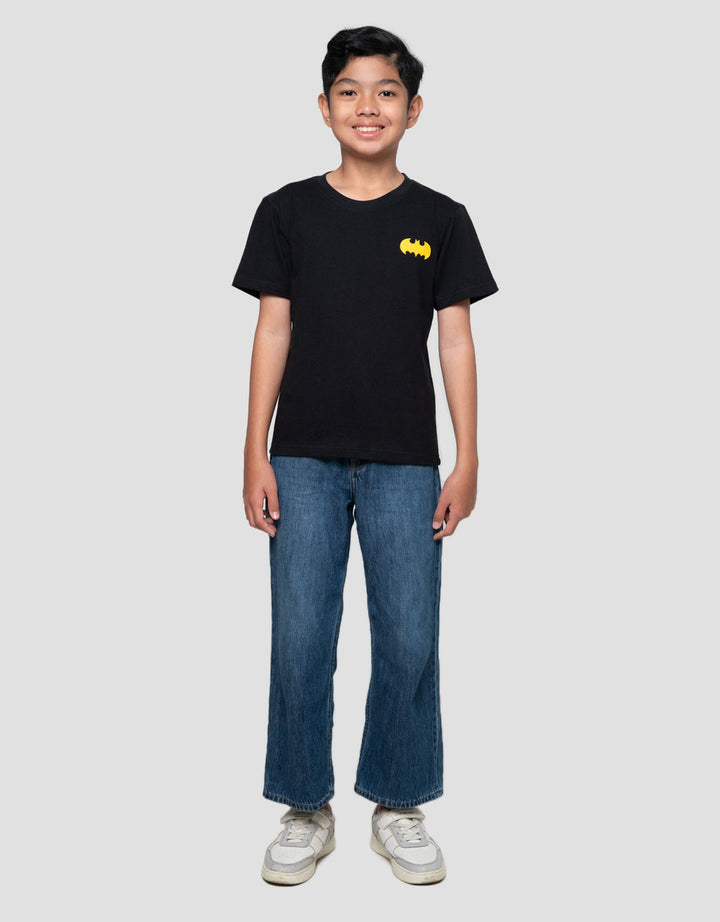Character Batman Logo Dpn Blkg Kaos Anak Laki-laki