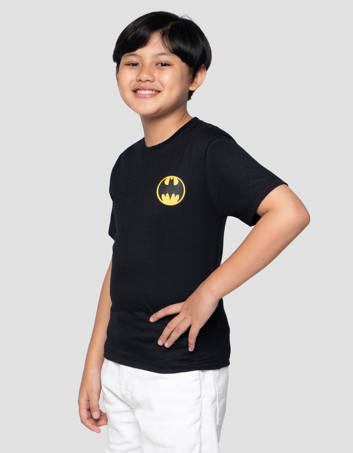 Character Batman Logo Kaos Anak Laki-laki