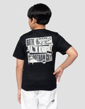 Character Batman Logo Kaos Anak Laki-laki
