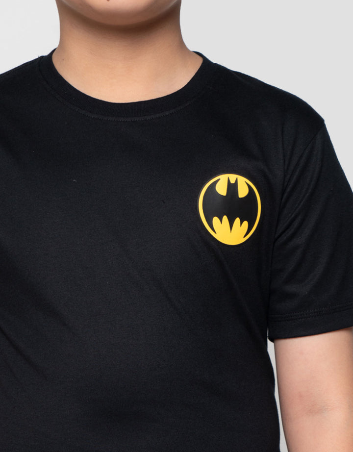 Character Batman Logo Kaos Anak Laki-laki