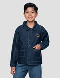 Character Batman Jaket Denim Anak Laki-laki