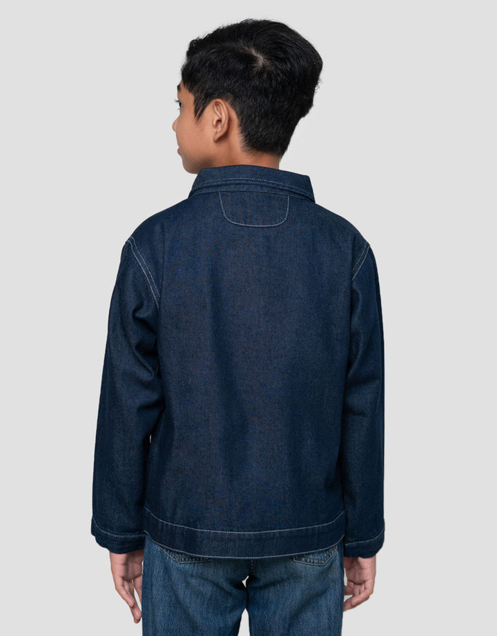 Character Batman Jaket Denim Anak Laki-laki