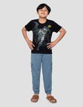 Character Batman Mobile Kaos Anak Laki-Laki