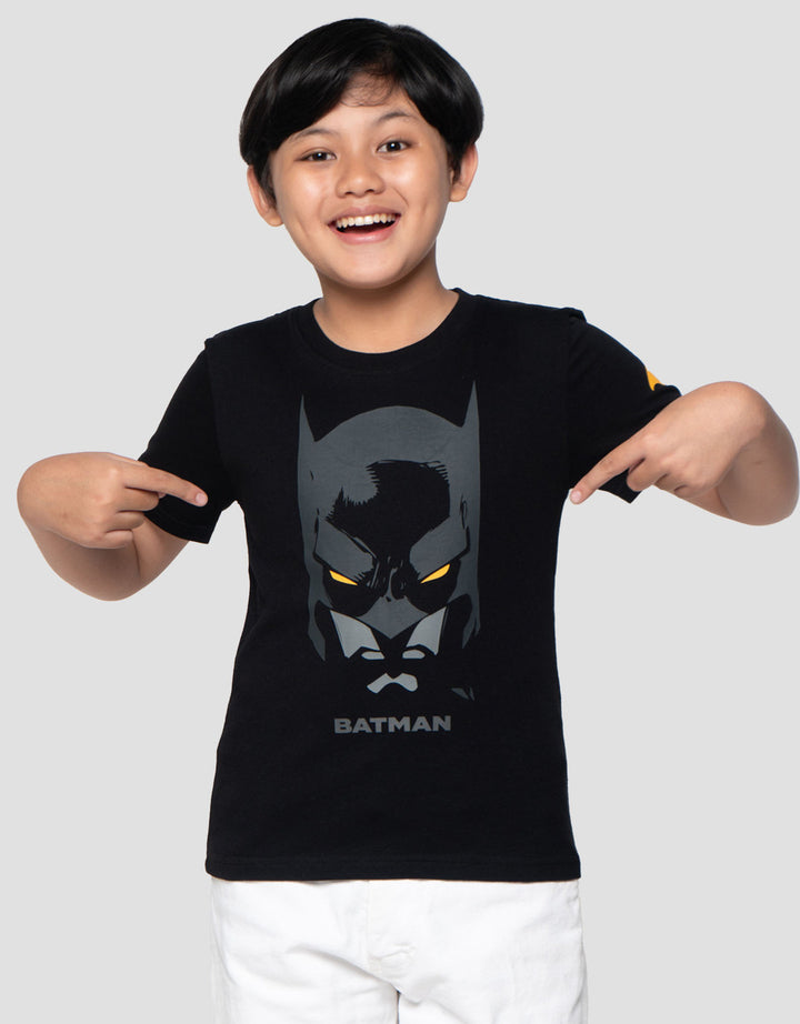 Character Batman Face Kaos Anak Laki-laki