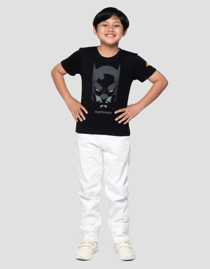 Character Batman Face Kaos Anak Laki-laki