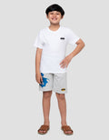 Character Batman Logo Blkg Print Kaos Anak Laki-laki