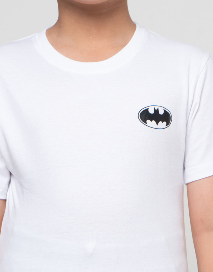 Character Batman Logo Blkg Print Kaos Anak Laki-laki