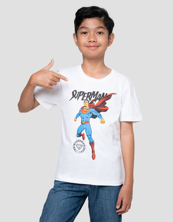 Character Superman Core Kaos Anak Laki-laki