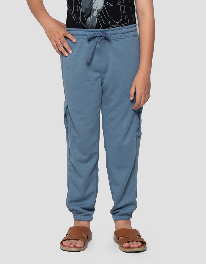 Character Superman Logo Celana Jogger Anak Laki-laki