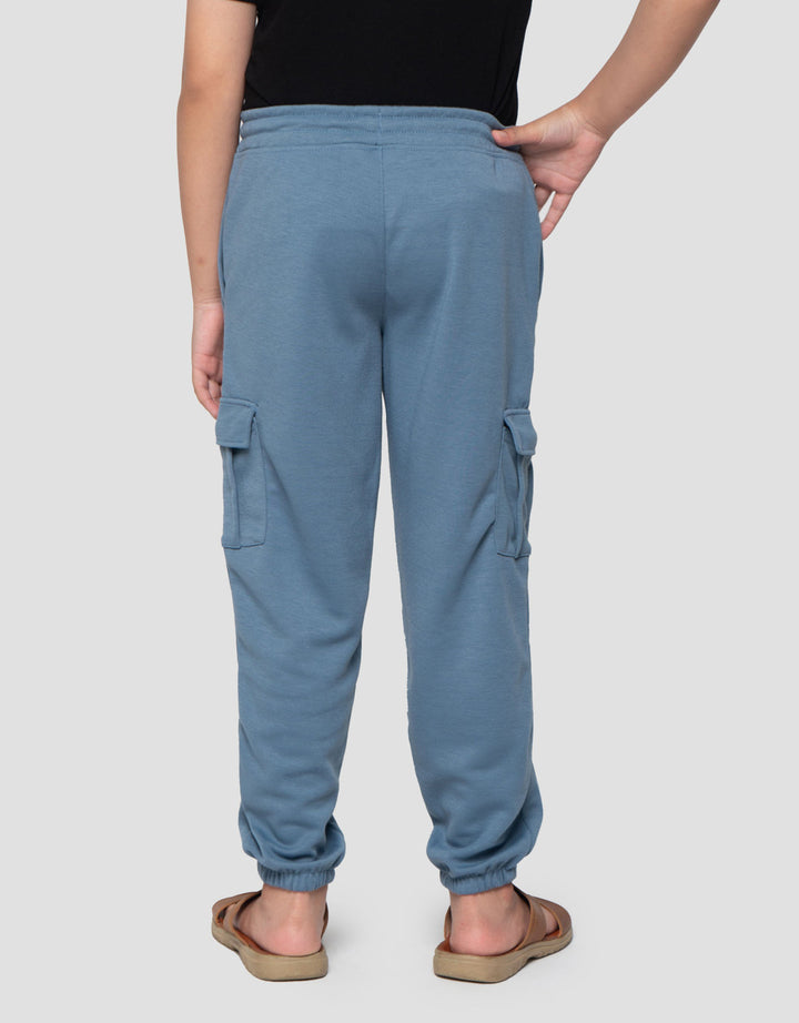 Character Superman Logo Celana Jogger Anak Laki-laki
