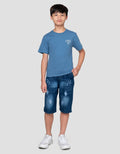 Character Superman Wings Print Kaos Anak Laki-laki