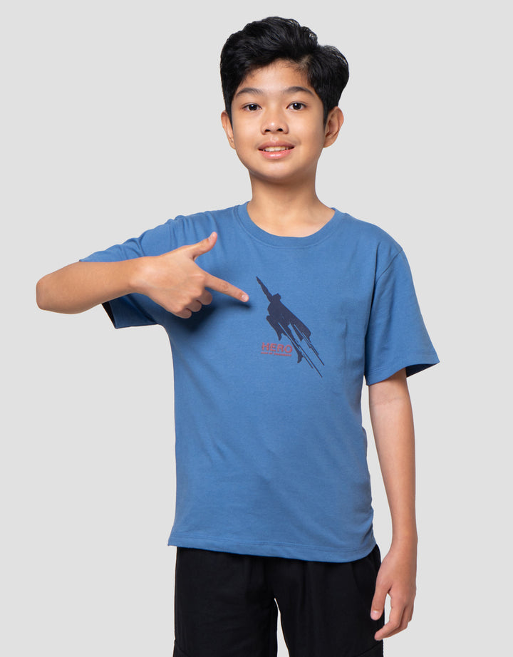 Character Superman Power Kaos Anak Laki-laki