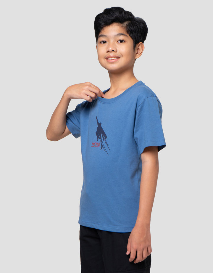 Character Superman Power Kaos Anak Laki-laki