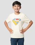 Character Superman Logo Core Kaos Anak Laki-laki