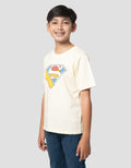 Character Superman Logo Core Kaos Anak Laki-laki