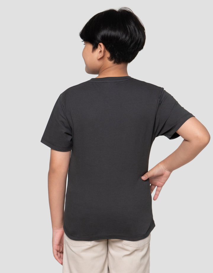 Character Superman Logo Comic Print Kaos Anak Laki-Laki