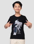 Character Print Transformers Battle Kaos Anak Laki-Laki