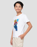 Character Print Transformers Teams Kaos Anak Laki-Laki