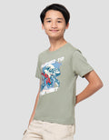 Character Print Transformers Push Kaos Anak Laki-Laki