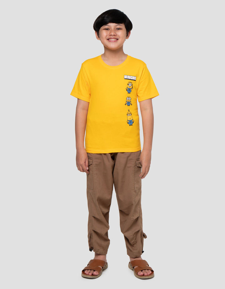 Character Minions Teams Print Kaos Anak Laki-laki