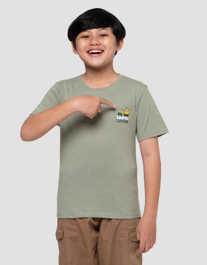 Character Minions Lets Play Print Kaos Anak Laki-laki