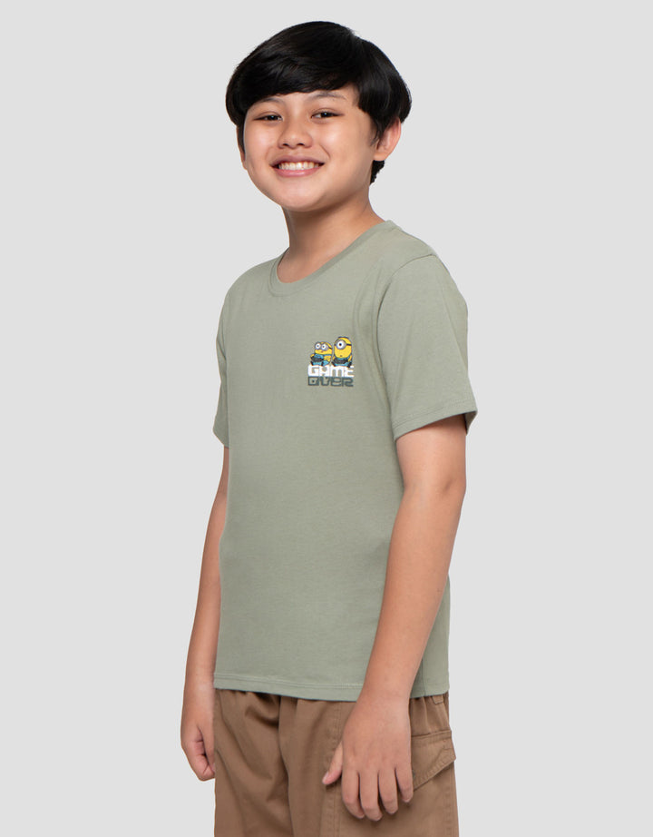 Character Minions Lets Play Print Kaos Anak Laki-laki