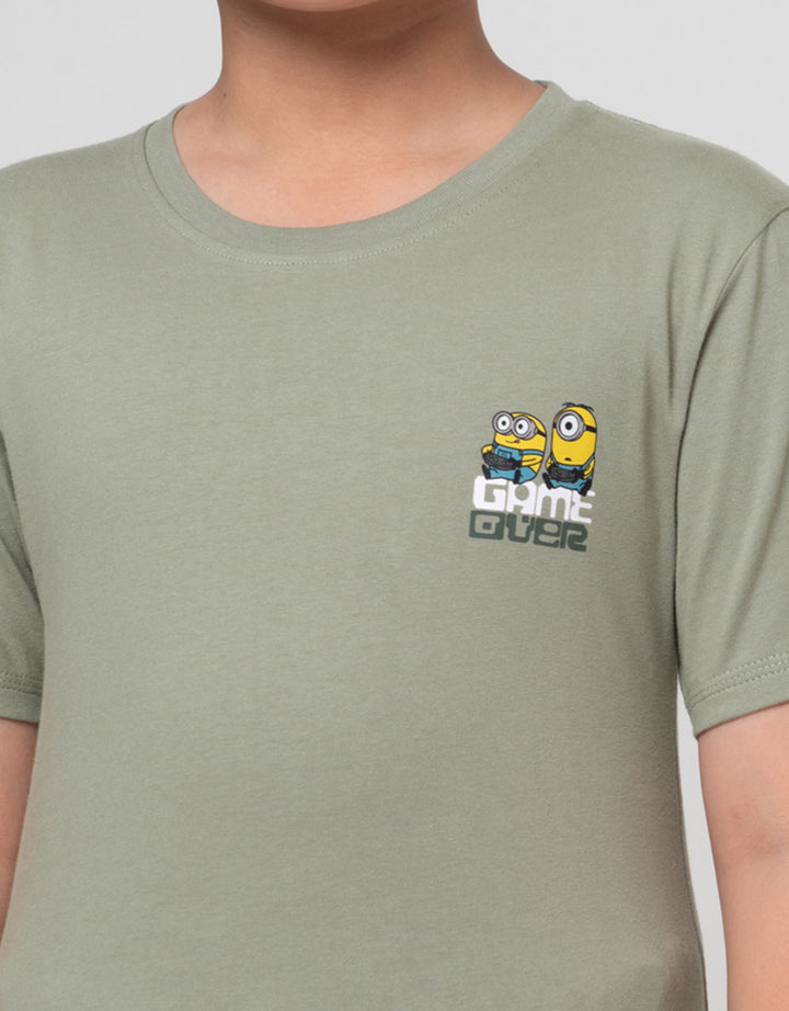 Character Minions Lets Play Print Kaos Anak Laki-laki