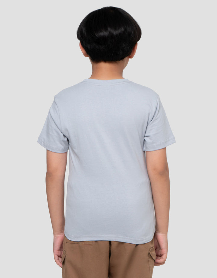 Character Jurassic Dinos Print Kaos Anak Laki-laki