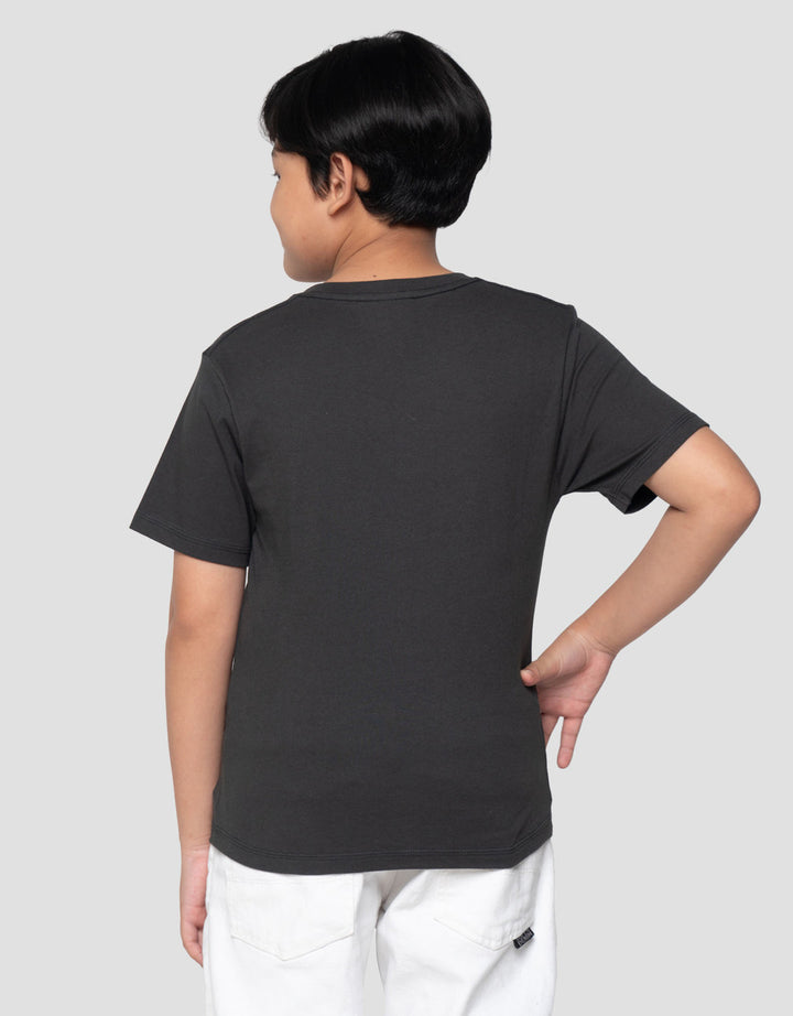 Character Jurassic Print Kaos Anak Laki-laki