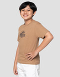 Character Jurassic Logo Hd Print Kaos Anak Laki-laki