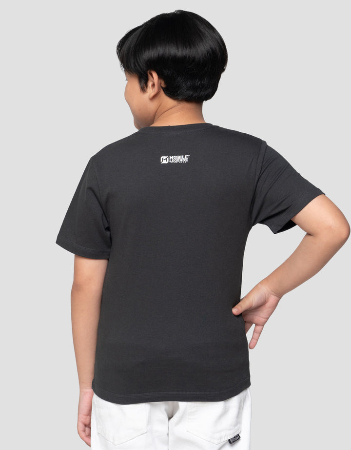Character Mlbb Aldous Fire Print Kaos Anak Laki-laki