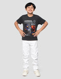Character Mlbb Aldous Fire Print Kaos Anak Laki-laki