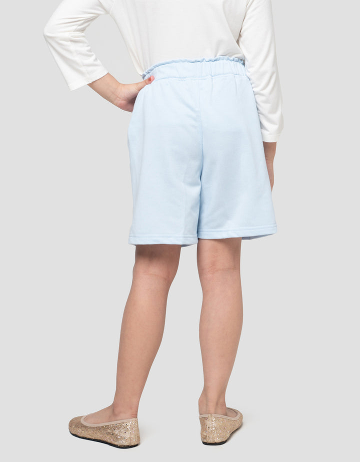 Little M Terry Paperbag Kantong Celana Pendek Anak Perempuan