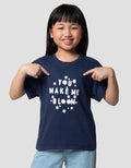 Little M Word Bloom Kaos Anak Perempuan