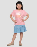 Little M Flower Be Kind Kaos Anak Perempuan