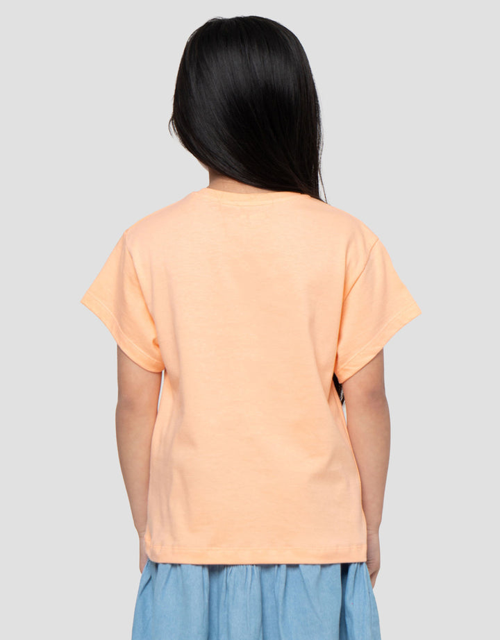 Little M Flower Best Day Kaos Anak Perempuan