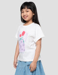 Little M Flower Color The Days Kaos Anak Perempuan