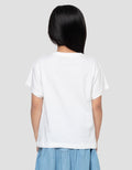 Little M Flower Color The Days Kaos Anak Perempuan
