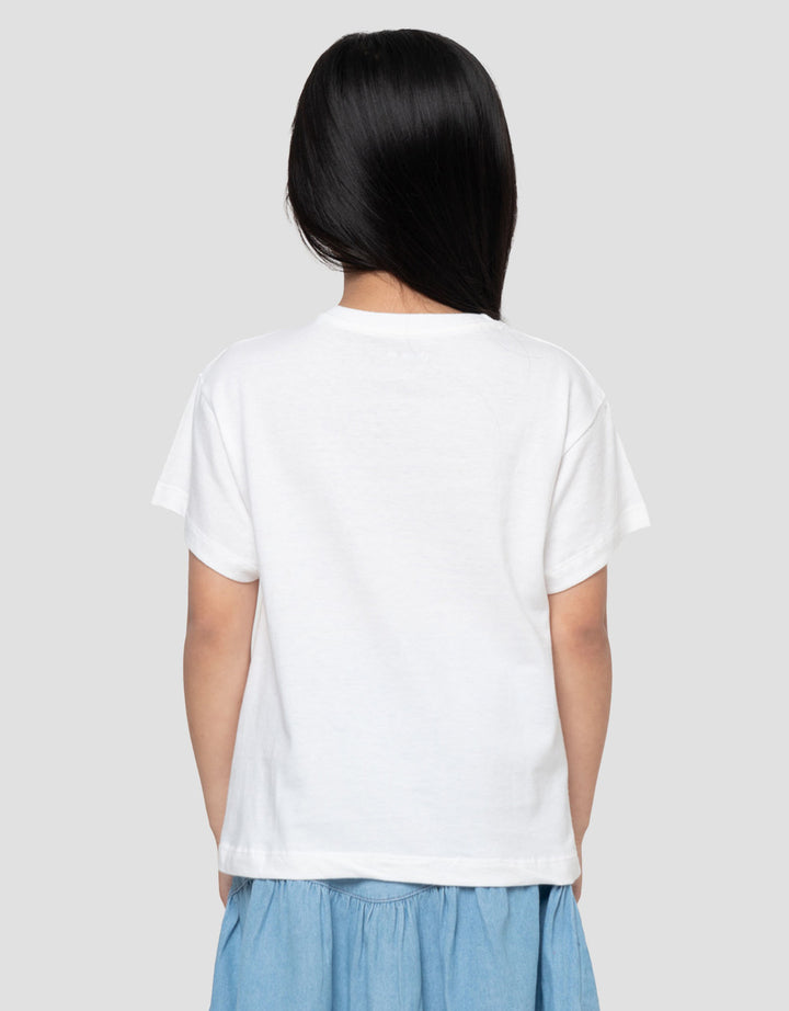 Little M Flower Color The Days Kaos Anak Perempuan
