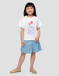 Little M Flower Color The Days Kaos Anak Perempuan