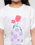 Little M Flower Color The Days Kaos Anak Perempuan