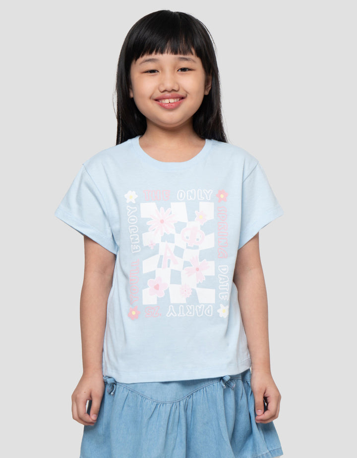 Little M Flower The Only Kaos Anak Perempuan
