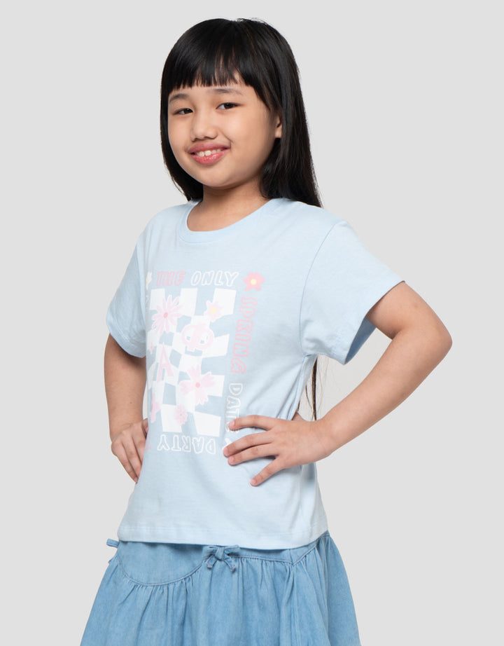 Little M Flower The Only Kaos Anak Perempuan