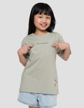 Suko Round Neck Kaos Graphic Anak Perempuan
