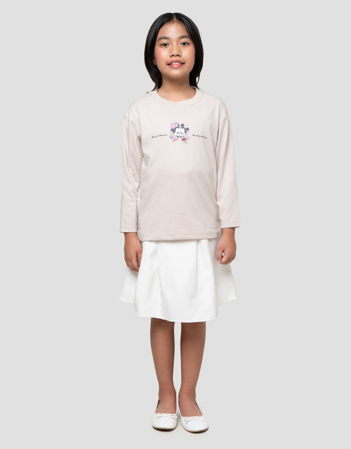 Suko Disney Kerah Bulat Sweater Anak Perempuan